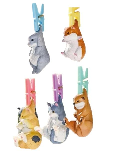 Laundry Day 3 Complete Set 5 Types Gacha Capsule Toy PVC Mini Figure Japan
