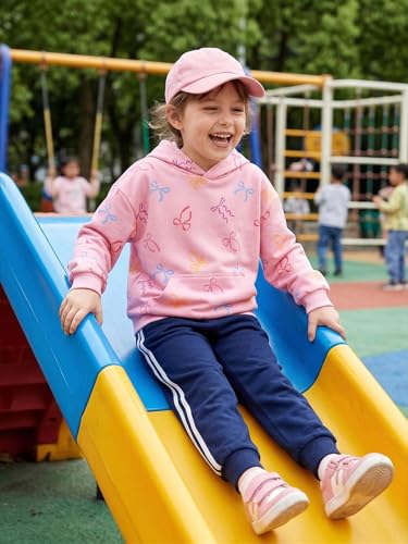 Image of WELAKEN Sweatshirts for Girls Toddler & Kids II Little Girl's Pullover Tops Sweaters & Hoodies