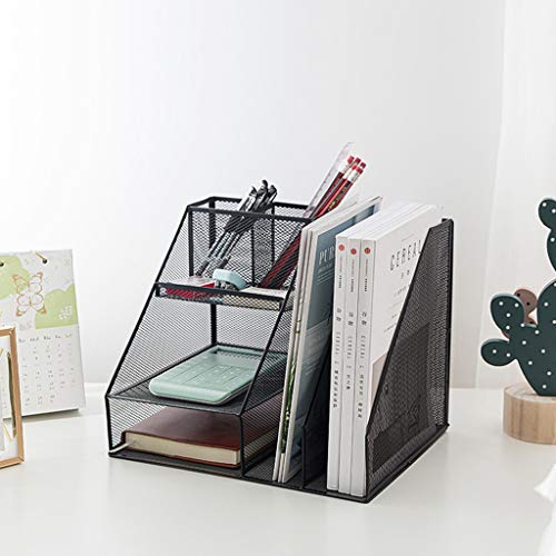 Office Desk Organizer Mesh Desk Drawer Office Organizer Office Supplies Desk Accessories for Office School Classroom - Thumbnail 3