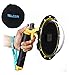Produktbild TELESIN Dome Port Diving Zubehör Wasserdichtes Gehäuse Objektivdeckel Hülle mit Unterwasser Handgriff Floaty + Trigger + Schutzhülle Tasche + Antibeschlag Einsätze für (Dome für Hero 2018/7/6/5)