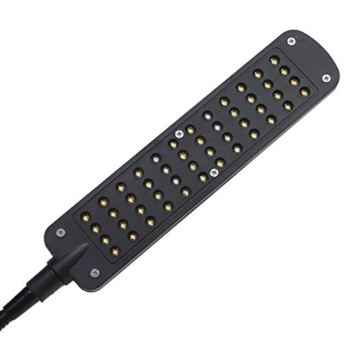3.5W Professional Fish Pond Aquarium 2 Mode Clip Lamp 48 Led White & Blue Light #TOP3