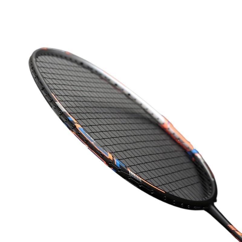 Badminton Set Racchette da Badminton in Fibra di Carbonio, Tensione 22-35 libbre, 13 kg, Racchetta Allenamento, Sport velocità for Adulti