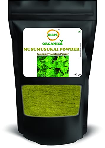 DIETS ORGANICS Musumusukkai Powder / Solanum Trilobatum Powder -100 Gms DIETS ORGANICS Musumusukkai Powder / Solanum Trilobatum Powder -100 Gms