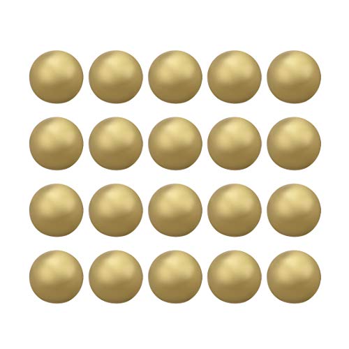 Billes de roulement anti corrosion laiton massif 5/32 uxcell x100