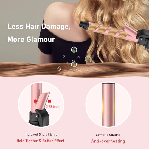 MESCOMB Rotating Curling Iron 1 Inch D006 の商品画像 3