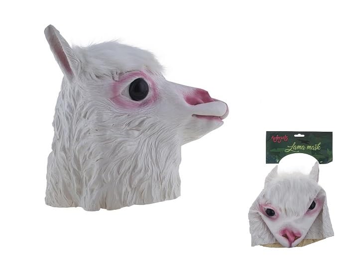LP Divertissements Masque Latex Lama Adulte