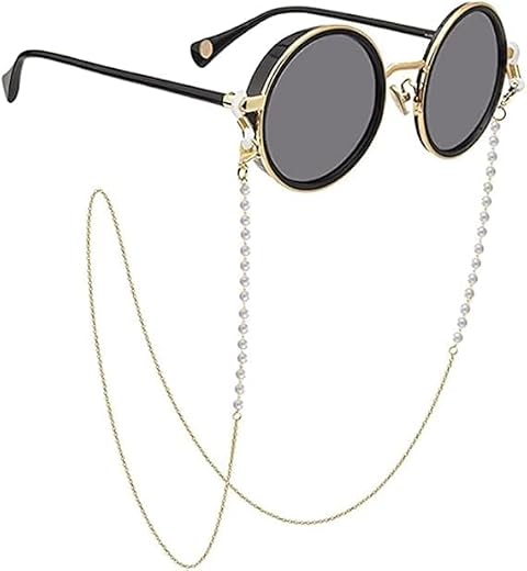 AKMI - Spectacle beaded Lanyard String for Eyewear Frames Specs Reading Glasses Sunglasses Goggles and Eyeglasses (GLASS N...
