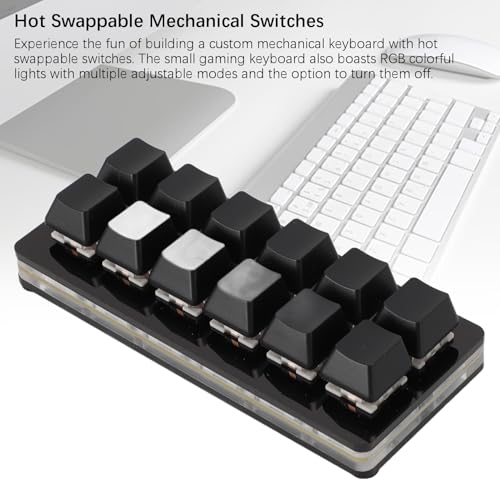 Teclado Gamer Tisstingxvn34oaez1-12 USB-C Compacto miniatura 2