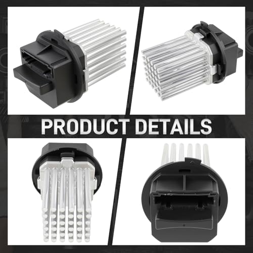 Image of 2048707710 A /C HVAC Heater Blower Motor Resistor Compatible with Mercedes-Benz C230 2008-2009 Compatible with C300 2008-2010 Compatible with SLS AMG 2011-2015 Compatible with C63 AMG 2008-2010