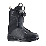 Salomon Titan BOA Mens Snowboard Boots Black/Black/Roasted Cashew 7.5 (25.5)