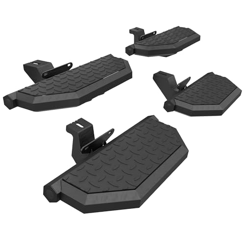 Estribos laterales de acero para Jeep Wrangler JK 4 puertas