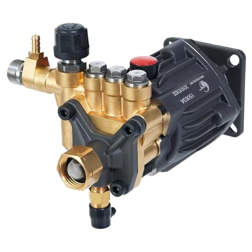 How many bar does worx pressure washer run at