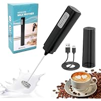 Espumador de Leche Eléctrico mini batidora 3 Velocidades USB-C