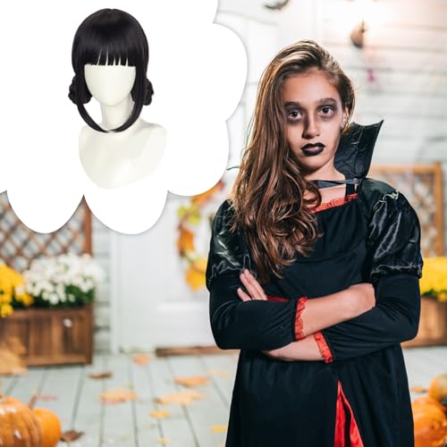Hunter Costume Mira Zoe Wig, Anime Mira Zoey Cosplay Wig, Purple Red Black Long Braid Anime Cosplay Long Braids For Halloween Outfits, Fans Costume Braids - Zoe Black - Image 6