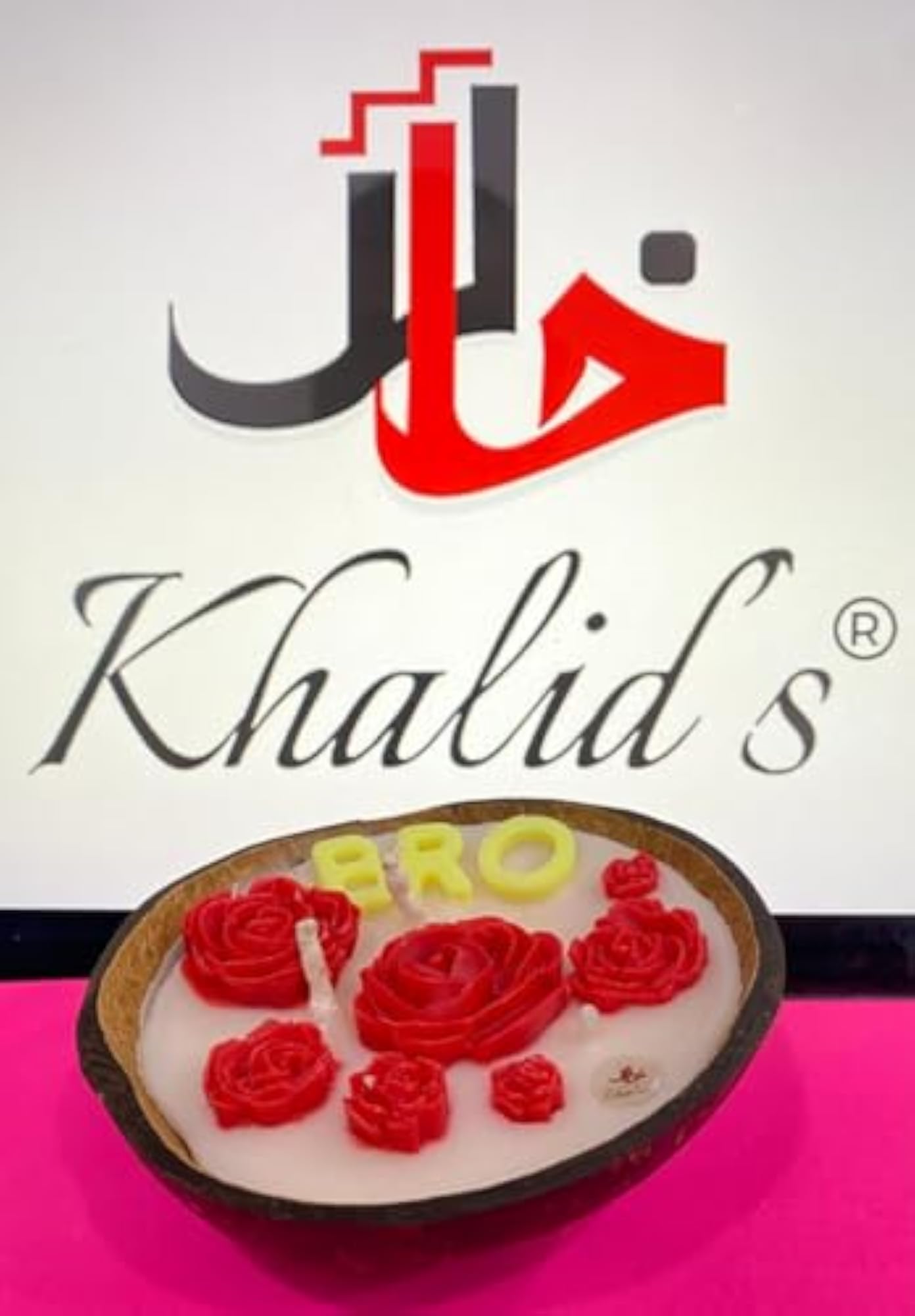 Khalid's RAKSHABANDHAN Special Coconut Shell Soy Candle