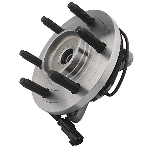 Image of MotorbyMotor 515142 Front Wheel Bearing Hub Assembly 4WD with 6 Lugs fits for Ford F-150, Expedition, Lincoln Navigator 2011-2014 Low-Runout OE Replacement Hub Bearing w /ABS