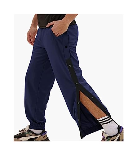 Pantalons de survêtement pour hommes JUNWEI avec boutons - 2