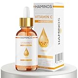 HAMINOS Sérum Vitamina C con Ácido Hialurónico, Niacinamida y Péptidos – Antimanchas, Antiedad, Hidratante y Antioxidante – Ilumina y Reafirma - FÓRMULA ÚNICA (50 ml)