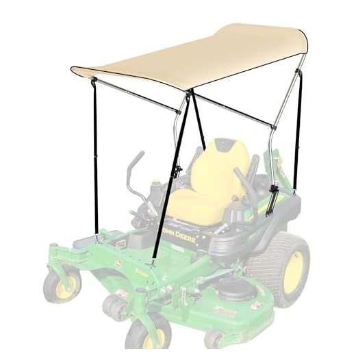 What is the best commercial lawn mower Heavy-Duty Waterproof Mower Canopy