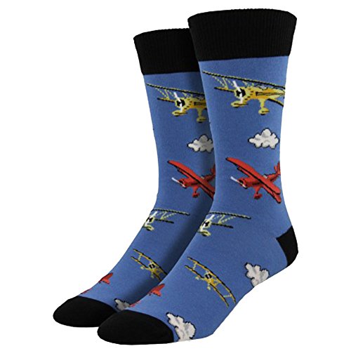 Socksmith Mens' Novelty Crew Socks 