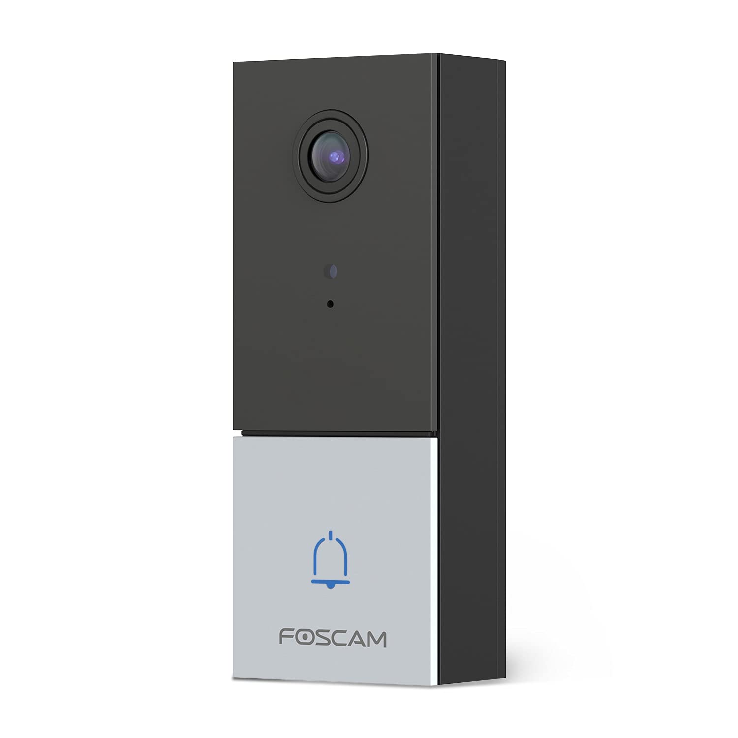 FOSCAM 2K/4MP Video Doorbell Camera DBW5, 2.4Ghz/5Ghz Wi-Fi Home Security Smart Doorbell, 2-Way Audio,AI Detection, Night Vision, IP65 Hardwired, Compatible with Existing Doorbell Chime