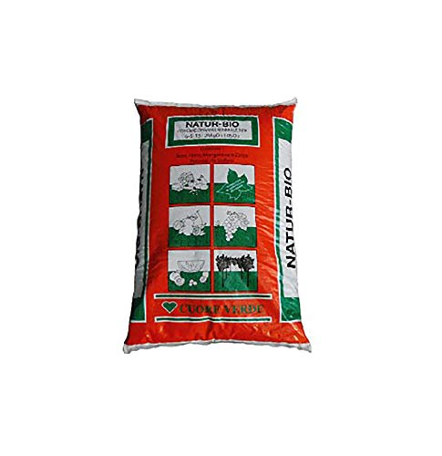 Vialca Natur BIO kg.5 CONCIME Universale Biologico Fertilizzante Biologico per Tutte Le Colture Prato orto e Giardino