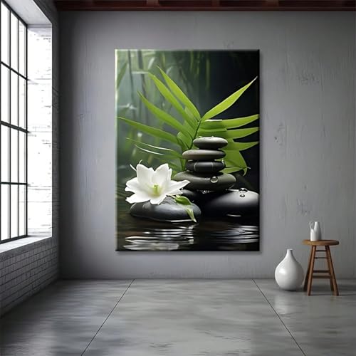 Tableau sur toile de qualité supérieure paysage naturel et cadre robuste