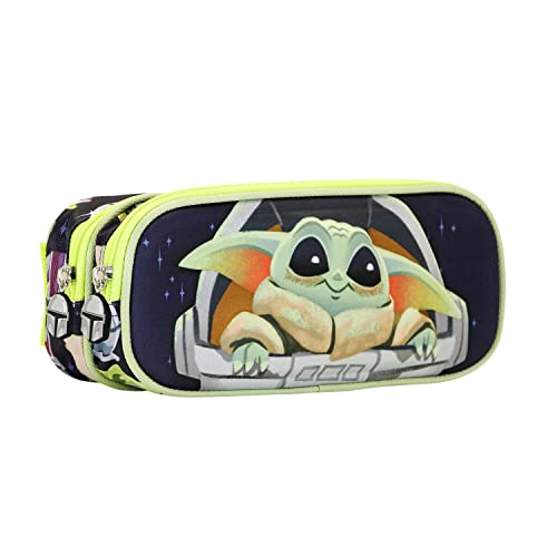 Star Wars Star Wars The Mandalorian, Estuche Portatodo Doble 3D,...