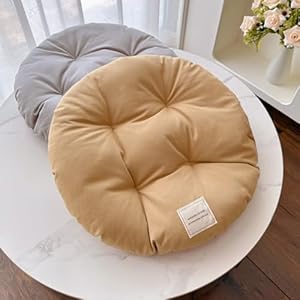 2-Pack-157-Round-Soft-Cat-Kneading-Pillow-Cushion-Bed-for-Cat-Dog-House-Perch-Cushion-Pad-Padding-Khaki - Cucciolini Doodles   2-Pack-157-Round-Soft-Cat-Kneading-Pillow-Cushion-Bed-for-Cat-Dog-House-Perch-Cushion-Pad-Padding-Khaki