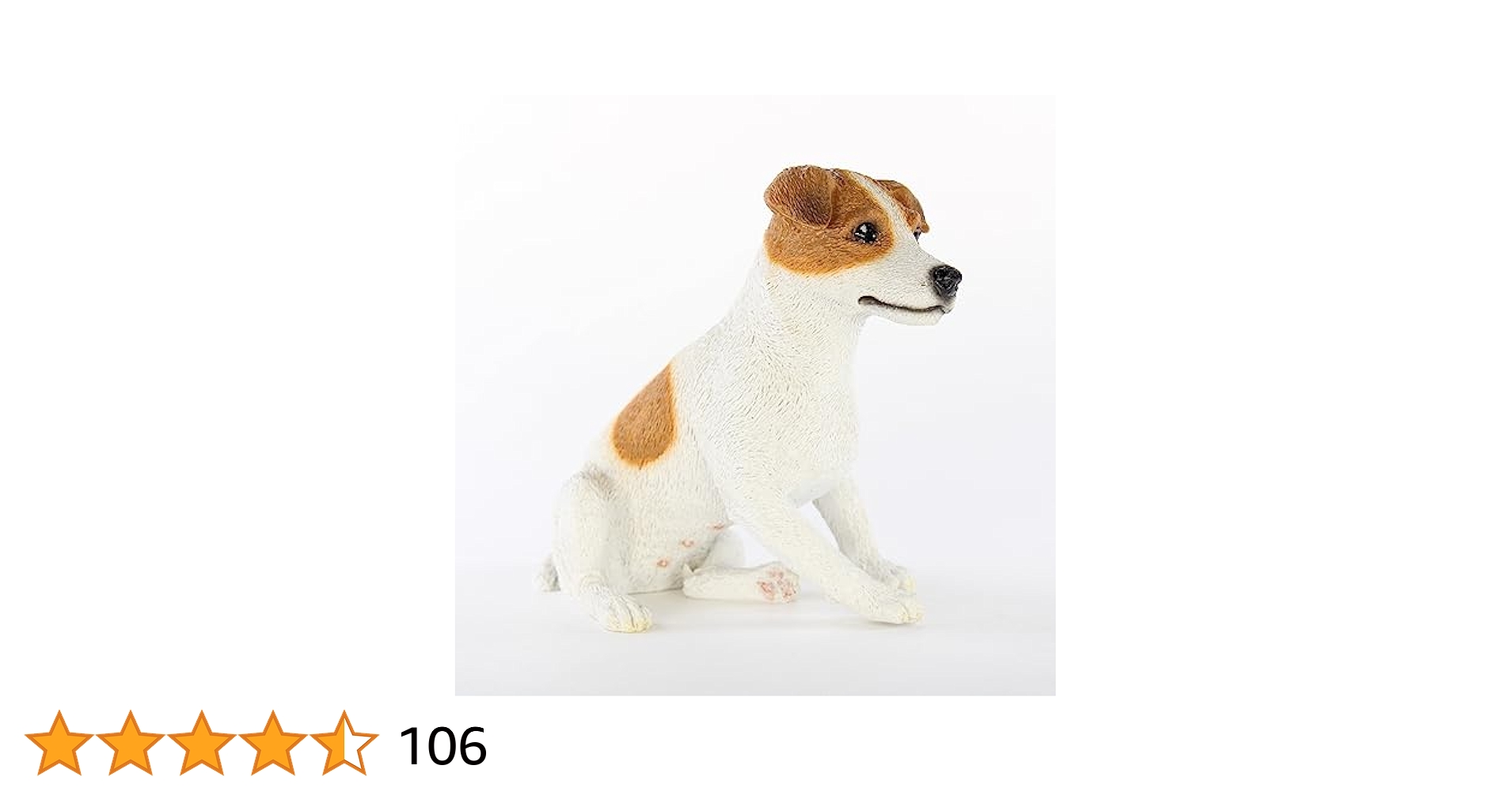 ジャックラッセル犬　SANDICAST サンディキャスト社 Jack Russell Terrier Figurine Sandicast M325 Original Size