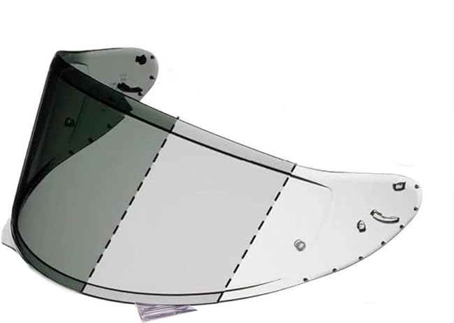HJ-33 Shield Photochromic Replacement Visor for i90 Motorcycle Helmets (Clear/Smoke)