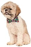 Rubies Costume Company 580403_S-M Rainbow Sequins Pet Bowtie, Small/Medium