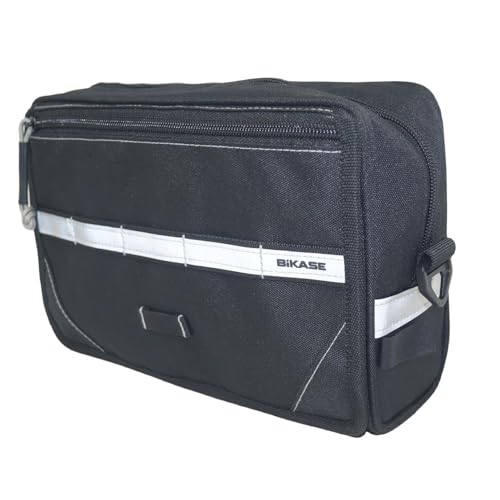 BiKase Nav Bag - Convenient and Spacious Handlebar Bag for Personal Items