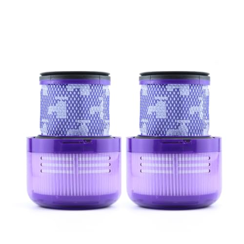 Filtre HEPA lavable pour Dyson V10 Slim et SV18 lot de 2 accessoires de rechange