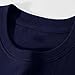 Kid Girls Cotton T Shirt Cute Heart Letter Printing Stretchy Short Sleeve Crew Neck Tee Summer (Navy, 12-13 Years)