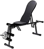 【Équipement de fitness polyvalent】 : il peut être utilisé pour cibler plusieurs groupes musculaires pour un entraînement complet du corps à la maison. Il permet un large éventail d’exercices de musculation axés sur les bras, les jambes, la poitrine et le tronc.