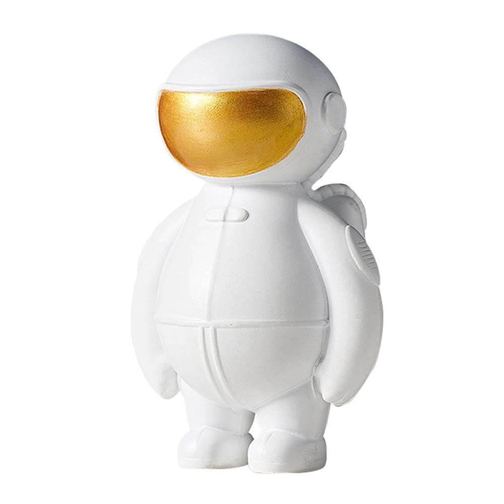 Estatua Simple Astronauta Escultura Astronauta Figura Figuras Resina Artesanía