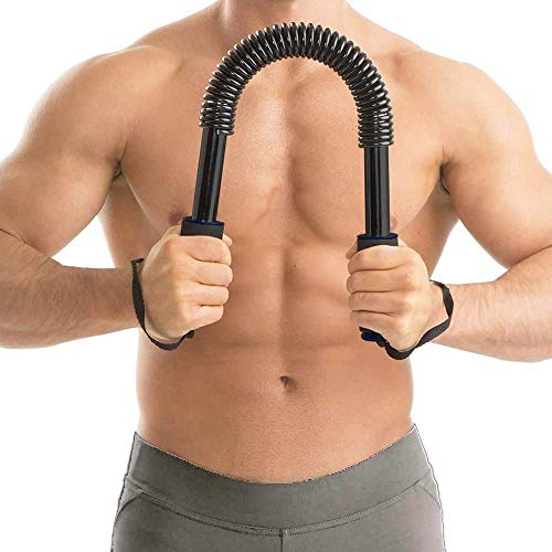 SEVIA Power Twister Bar Exercise Equipment Chest Exerciser for Men Bicep Shoulder Arm Builder Bicep Blaster for Upper Body and Arm Strengthening Workouts. (40)
