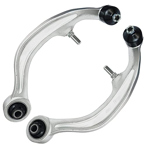 Image of Detroit Axle - 8pc Front End Suspension Kit for 03-07 Infiniti G35, 03-09 Nissan 350Z, 2 Lower Rearward Control Arms w /Ball Joint 4 Tie Rods 2 Sway Bars 2003 2004 2005 2006 2007 Replacement