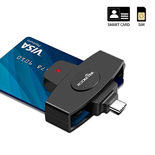 Rocketek USB 3.0 XQD SD Card Reader, XQD Card Reader 4 in 1 Memory Card Reader 5Gbps High Speed Read & Write Sony G/M Series, Lexar 2933x/1400x USB Mark XQD Card, SD/SDHC/SDXC Card for Windows/Mac OS