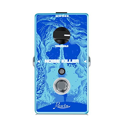 Rowin Ruido Killer Guitarra Pedal Ruido Puerta Pedal Tamaño Completo True Bypass RE-03 Cover