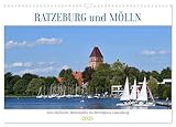  RATZEBURG und MÖLLN (Wandkalender 2025 DIN A3 quer), CALVENDO Monatskalender: Bilder von zwei sehenswerten und doch grundverschiedenen Kleinstädten im Herzogtum Lauenburg (CALVENDO Orte)
