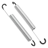VALICLUD 2 Stück Feder für Manuellen Relaxsessel Ersatzfeder für Liegesessel Sitzmechanismus Einfache Montage mit Werkzeug Spannfeder für Sofa Gartenstuhl und Relaxersatzteile