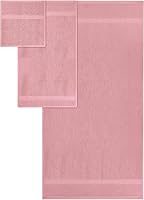 Utopia Towels 8-teiliges Premium-Handtuch-Set, 2 Badetücher, 2 Handtücher und 4 Waschlappen, 600 g/m², 100% ringgesponnene Baumwolle, Fitnessstudio, Hotel und Spa (Altrosa) – Ansicht 2