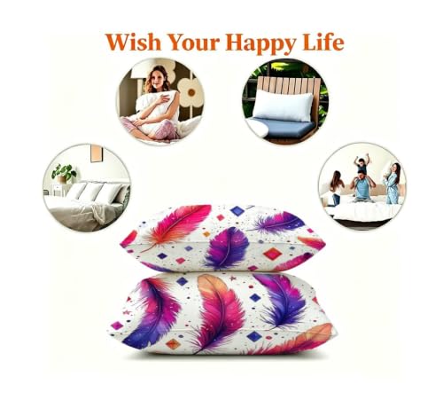 Housse de coussin velours 60x40 imperméable avec fermeture éclair cachée lot de 2