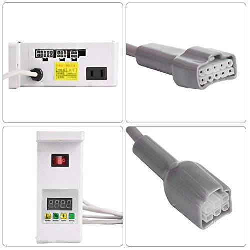 Close-up of the Focket Servo Motor controller with various connection ports
