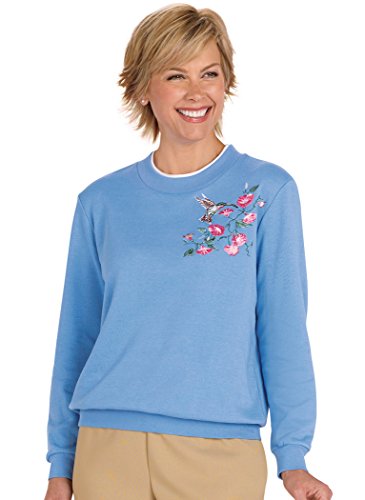 AmeriMark French Terry Embroidered Sweatshirt