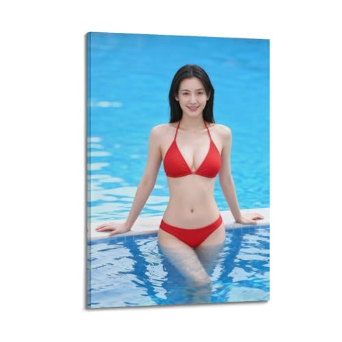 ȂȂ 킢|X^[Gǉ惊rO [ _CjO [ xbh[ǑEH[ A[g24x36inch(60x90cm)