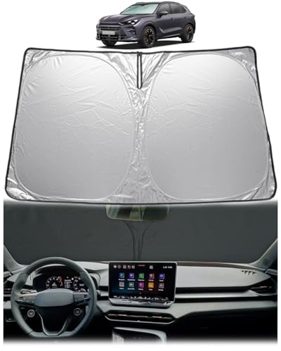 GAFAT Compatibile con Nuovo Cupra Terramar 2025 2026 Parasole Parabrezza Interno, Terramar VZ Hybrid Parabrezza Protezione Solare, Raffreddamento, Protezione UV, Accessori Terramar