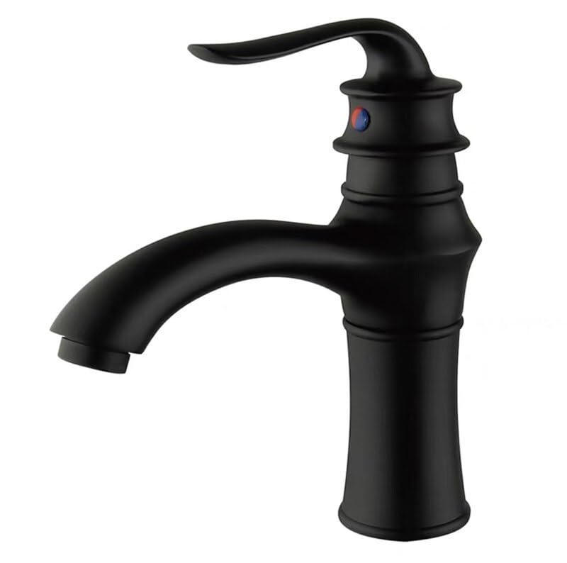 Grifo de agua para lavabo de baño con monomando ideal para suites de hotel y hogares modernos